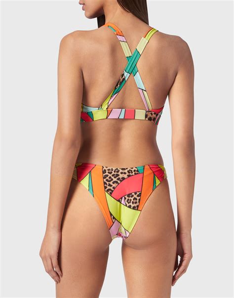 Bikini Rainbow Patchwork Philipp Plein