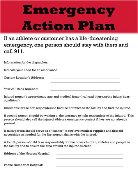 Emergency Management Plan 7 Examples Format Pdf