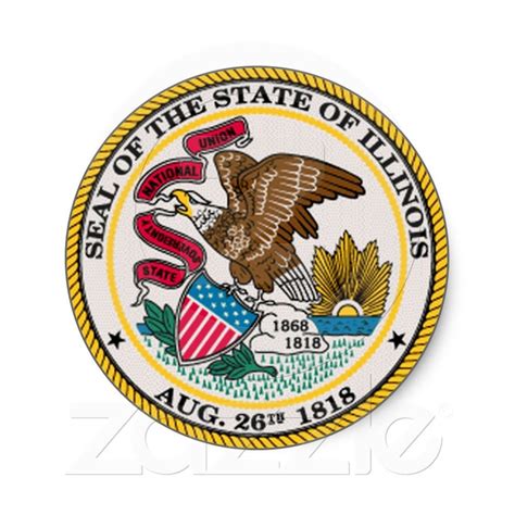 Illinois State Seal | Zazzle