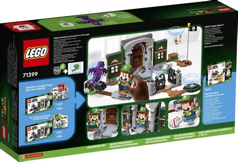 71399 Lego Super Mario Luigis Mansion Entryway Expansion Set 504 Pieces