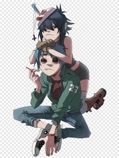 Gorillaz 2d And Noodle Comic