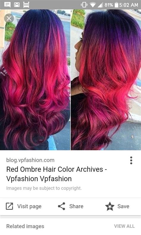 Fuschia Ombre Hair Styles Long Hair Styles Pink Hair