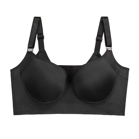 Plus Size Women Bras Smooth Sexy Lingerie Push Up Bra Deep V Underwire Brassiere EBay