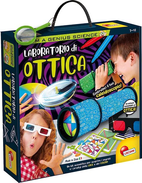 I M A GENIUS LABORATORIO DI OTTICA Amazon It Giochi E Giocattoli