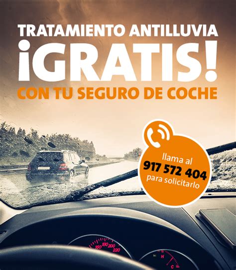 MGS Seguros Ofrece Un Tratamiento Gratuito Antilluvia Para Sus