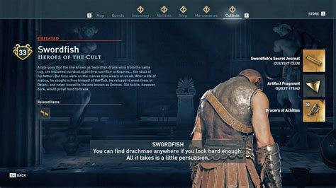 Blood In The Water Assassin S Creed Odyssey Quest