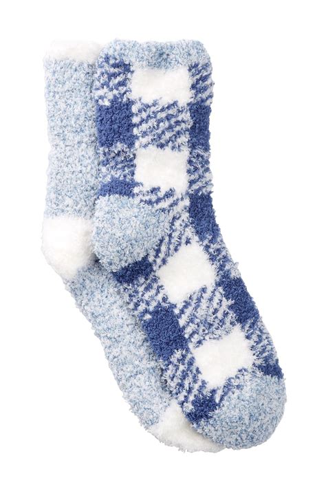 Patterned Fuzzy Socks Pack Of 2 Fuzzy Socks Outfit Sock Packs