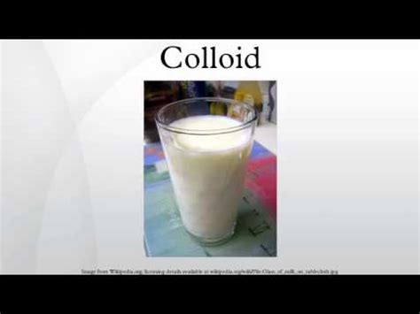 Colloid - YouTube 