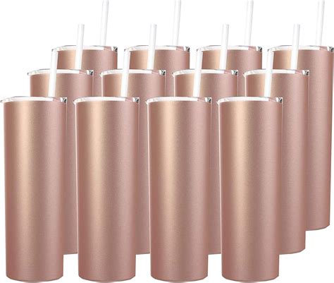 Buy Rose Gold Stellar Oz Skinny Steel Pack Double Wall Stainless