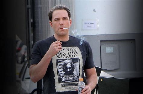 Ben Affleck Battles Two-Pack-A-Day Smoking Habit