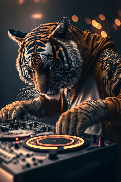 Tiger Dj By Berubettoart On Deviantart