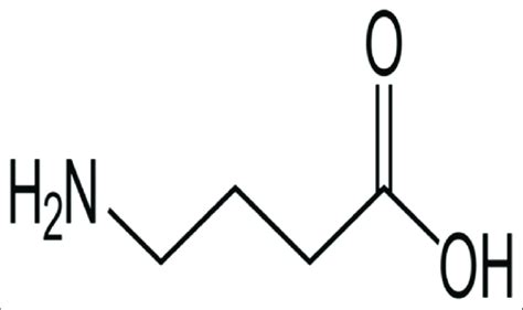 Chemical structure of GABA | Download Scientific Diagram