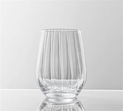 Zwiesel Glas Prizma Stemless Wine Glasses Set Of Pottery Barn