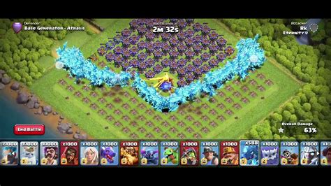 500 E Dragon Vs Max Archer Tower Base 😱🤯 Clash Of Clans Coc Youtube