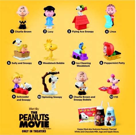 Coleção Snoopy E Charlie Brown Peanuts Mcdonalds R 15000 Em Mercado