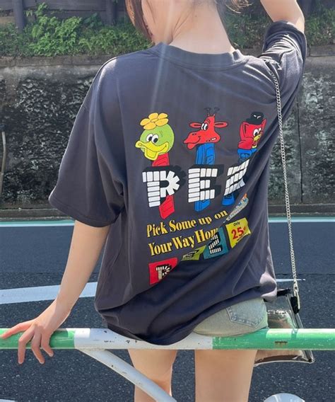 【セール】バックプリントpezビッグtシャツ（tシャツ カットソー）｜glamorous Jane（グラマラスジェーン）のファッション通販 Zozotown