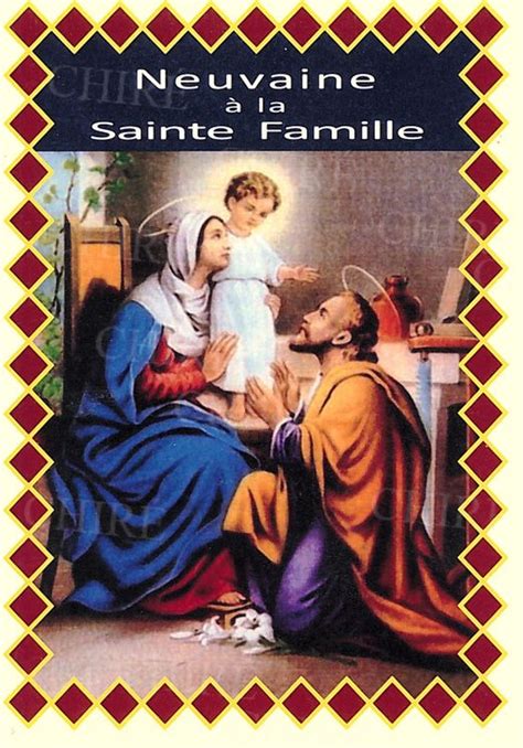 Neuvaine à la Sainte Famille par ANONYME Chiré