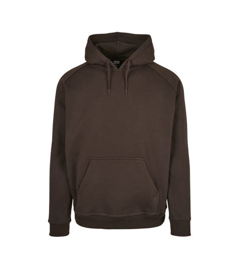 Urban Classic Blank Hoodie Brown