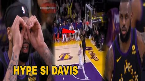 Hype Si Davis Maagang Nagcelebrate Tomahawk Dunk Ni Lbj Pinabaunan