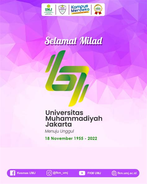 Sertifikat Kampus FKM UMJ FKM UMJ