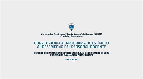 Convocatoria Al Programa De Est Mulos Al Desempe O Del Personal Docente