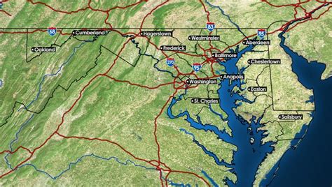 Maryland - Weather Forecast Graphics | MetGraphics.net