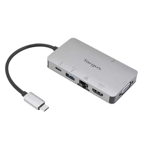 Targus Dock Usb C Dp Alt Mode Single Video K Hdmi Vga Docking