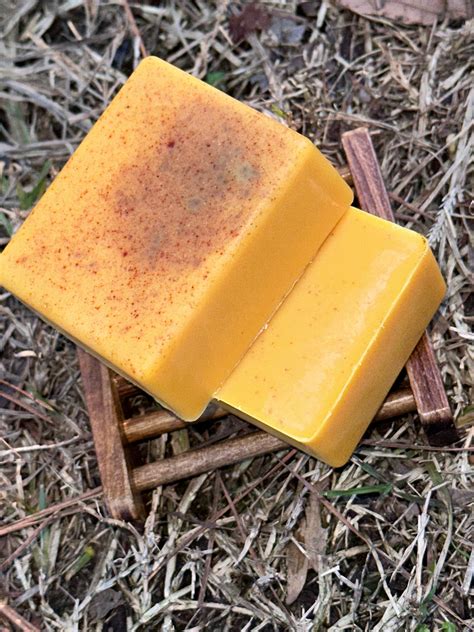 Turmeric And Ginger Soap Caramel Delite Llc