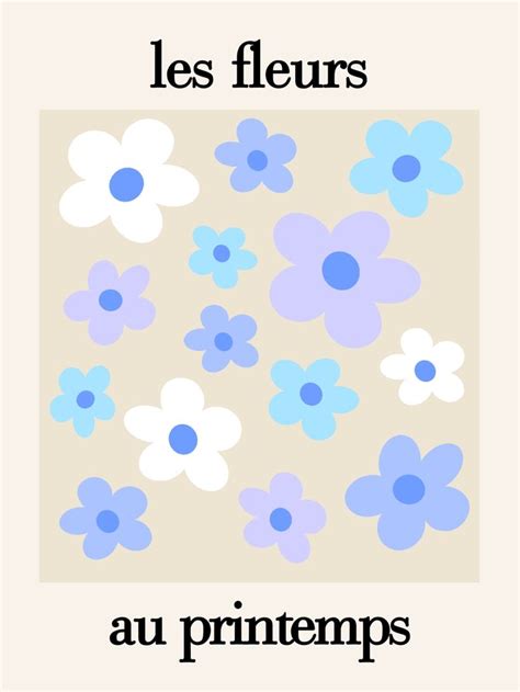 Les Fleurs Art Print By Les Muses Printable Wall Collage Pastel Wall