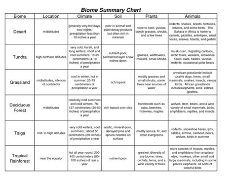 7th Grade Biomes Worksheet - Jack Carter's 7th Grade Math Worksheets