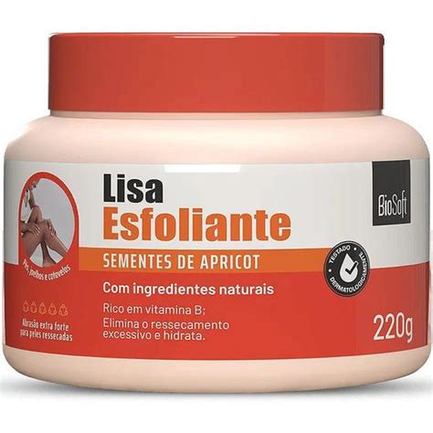 Biosoft Lisa Esfoliante Sementes De Apricot Bio Soft Esfoliante