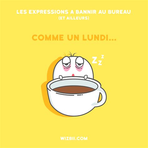 Infographie Top Des Expressions Bannir Au Bureau Et Ailleurs