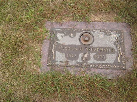 Georgia Oatman Zeck Broadwater 1913 1973 Memorial Find A Grave