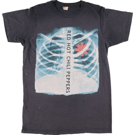 楽天市場古着 BAYILAND RED HOT CHILI PEPPERS レッドホットチリペッパーズ バンドTシャツ バンT メンズM相当 eaa501951 中古 250524