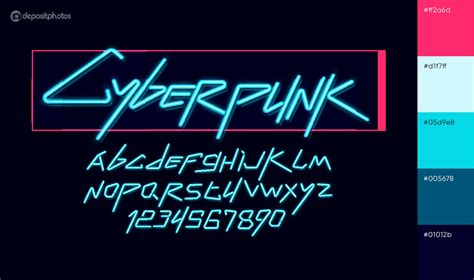 15 Cyberpunk Color Palettes For Dystopian Designs - Depositphotos Blog | Cyberpunk aesthetic ...