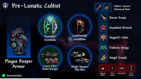 Ranger Loadouts Guide Calamity Mod V Terraria Update