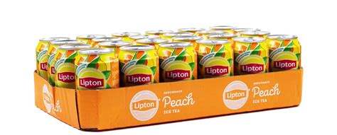 Ice Tea Lipton Ice Tea Peach 33cl Can Frisdrank Frisdrank