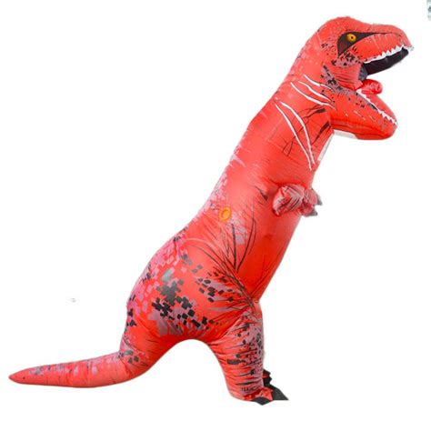 Adult T Rex Dinosaur Inflatable Costume Green Trex T Rex Blowup