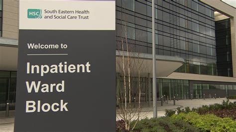 New Ulster Hospital inpatient ward block opens its doors - BBC News