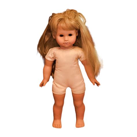 Gotz Puppe Doll With Long Blonde Hair Brown Sleepy Eyes Etsy