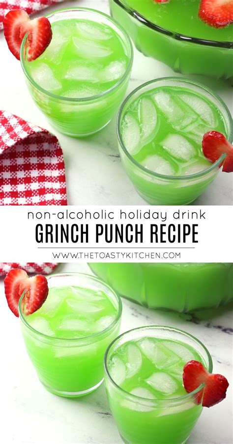 Grinch Punch Recipe Non Alcoholic Holiday Punch Recipe By The