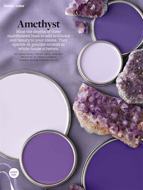 Purples Better Homes And Garden September 2013 Paint Colors