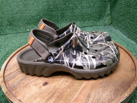 Crocs Classic Realtree Edge All Terrain Clogs Shoes C Gem