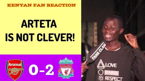 Arsenal 0 2 Liverpool Mary Kenyan Fan Reaction Fa Cup Highlights