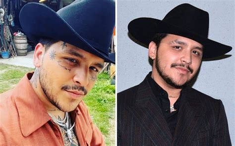 Christian Nodal Por qué eliminó los tatuajes de la cara CHIC Magazine