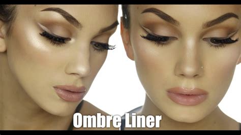 Ombre Liner And Soft Cut Crease Julia Dantas Youtube