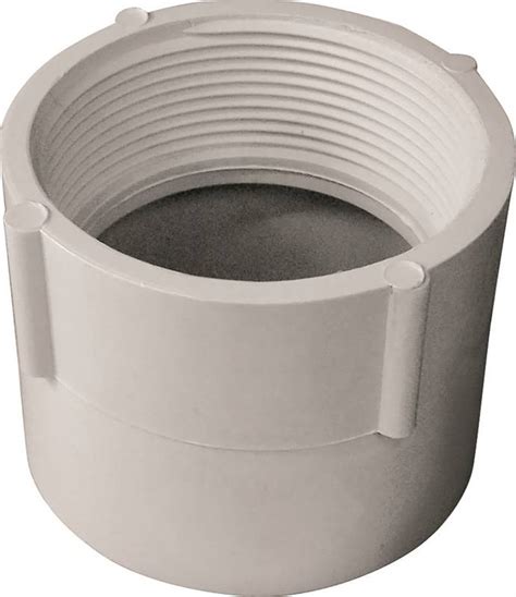 Genova 700 Solvent Weld Dwv Pipe Adapter 3 In Hub X FIP SCH 40 PVC