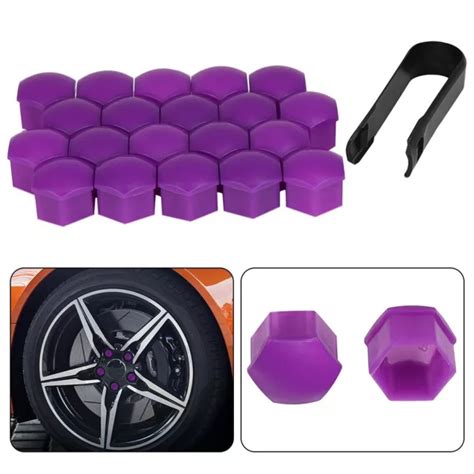 Facile Installer Mm Crou De Roue Violet Moyeu Vis Jante Boulon