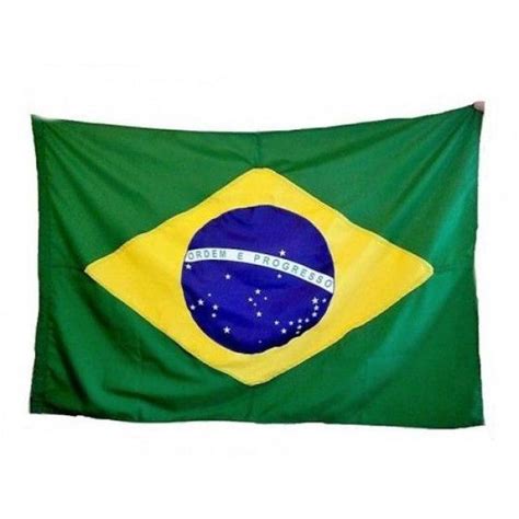 Bandeira Do Brasil Tecido 70cmX100cm BemBrasil Bandeiras Magazine