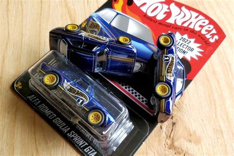高級感パネェALFA ROMEO GIULIA SPRINT GTA 2022年コレクターエディションのレビュー HCW08 Hot Wheels 情報まとめ ホット